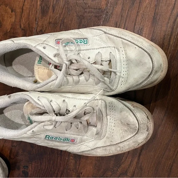 Reebok White Athletic Shoes (beaters) - Picture 3 of 4